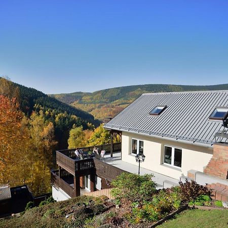 Majestic Holiday Home With Jacuzzi Unterschönau Exteriér fotografie