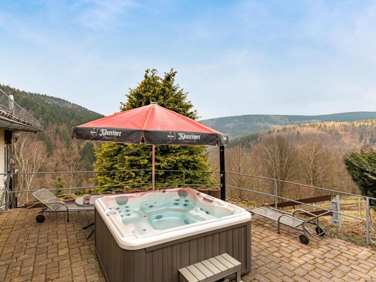 Majestic Holiday Home With Jacuzzi Unterschönau Exteriér fotografie